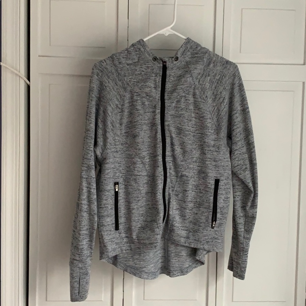 Athletes zip up hoodie